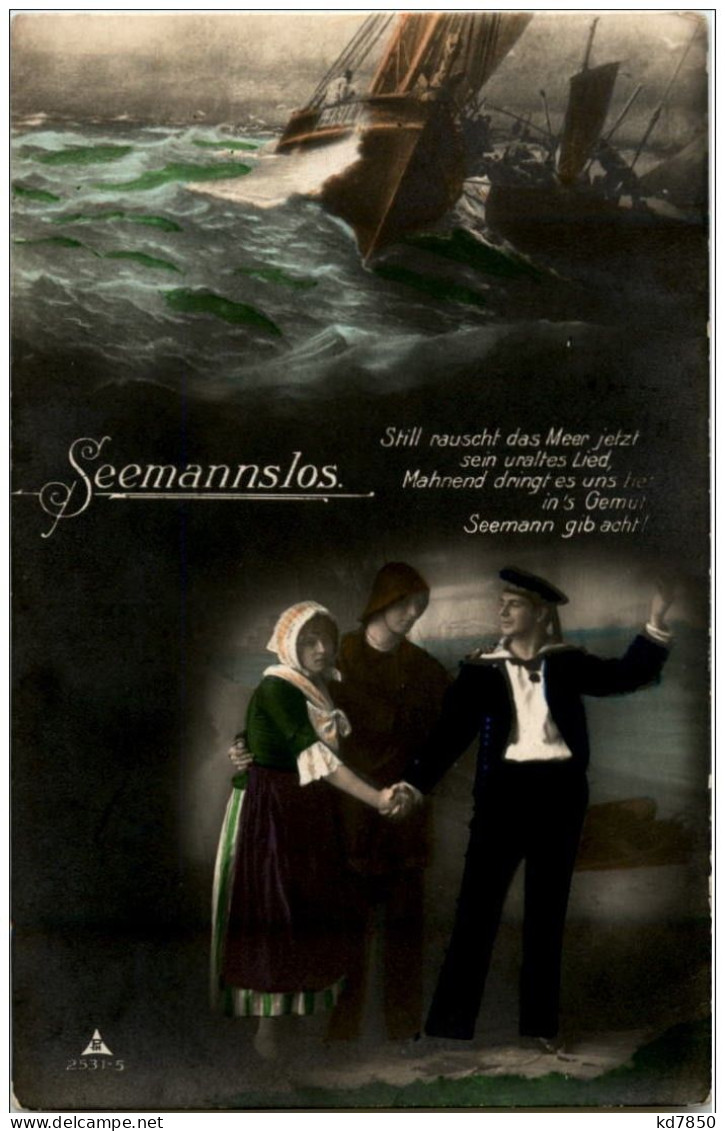 Seemannslos - Serie 5 Karten - Other & Unclassified