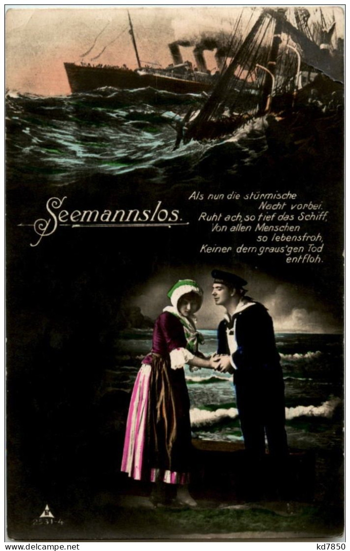 Seemannslos - Serie 5 Karten - Other & Unclassified