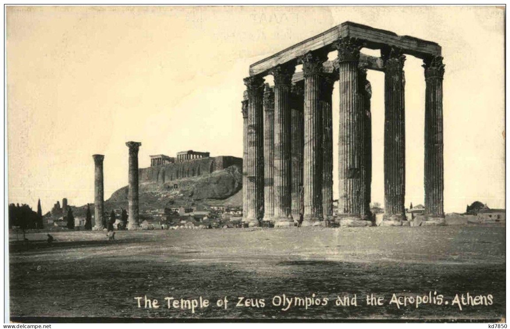 Athenes - Temple Of Zeus - Griechenland