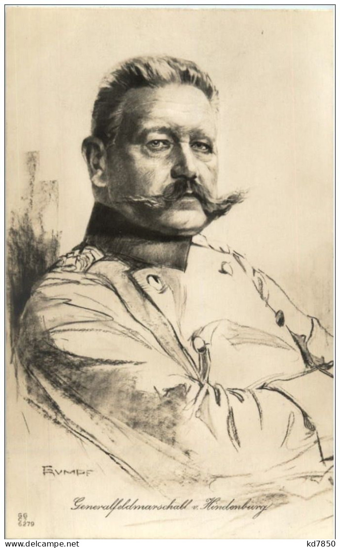 Generalfeldmarschall Von Hindenburg - Personen