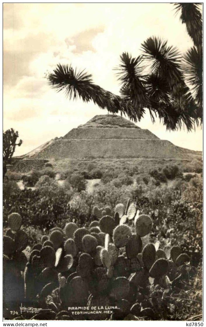 Mexico - Piramide De La Luna Teotihuacan - Messico