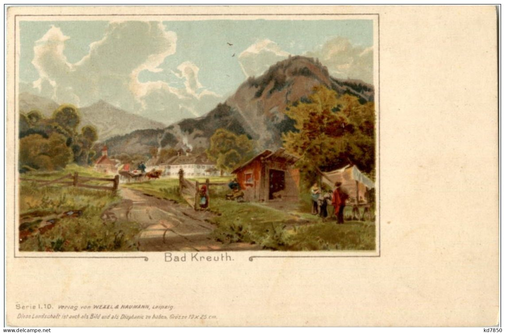 Bad Kreuth - Litho - Miesbach