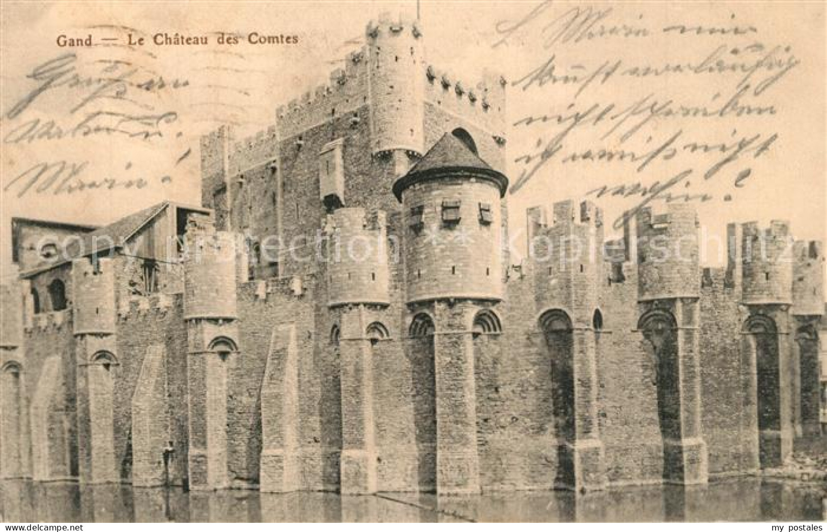 73337212 Gand Belgien Chateau Des Comtes Schloss Gand Belgien - Andere & Zonder Classificatie