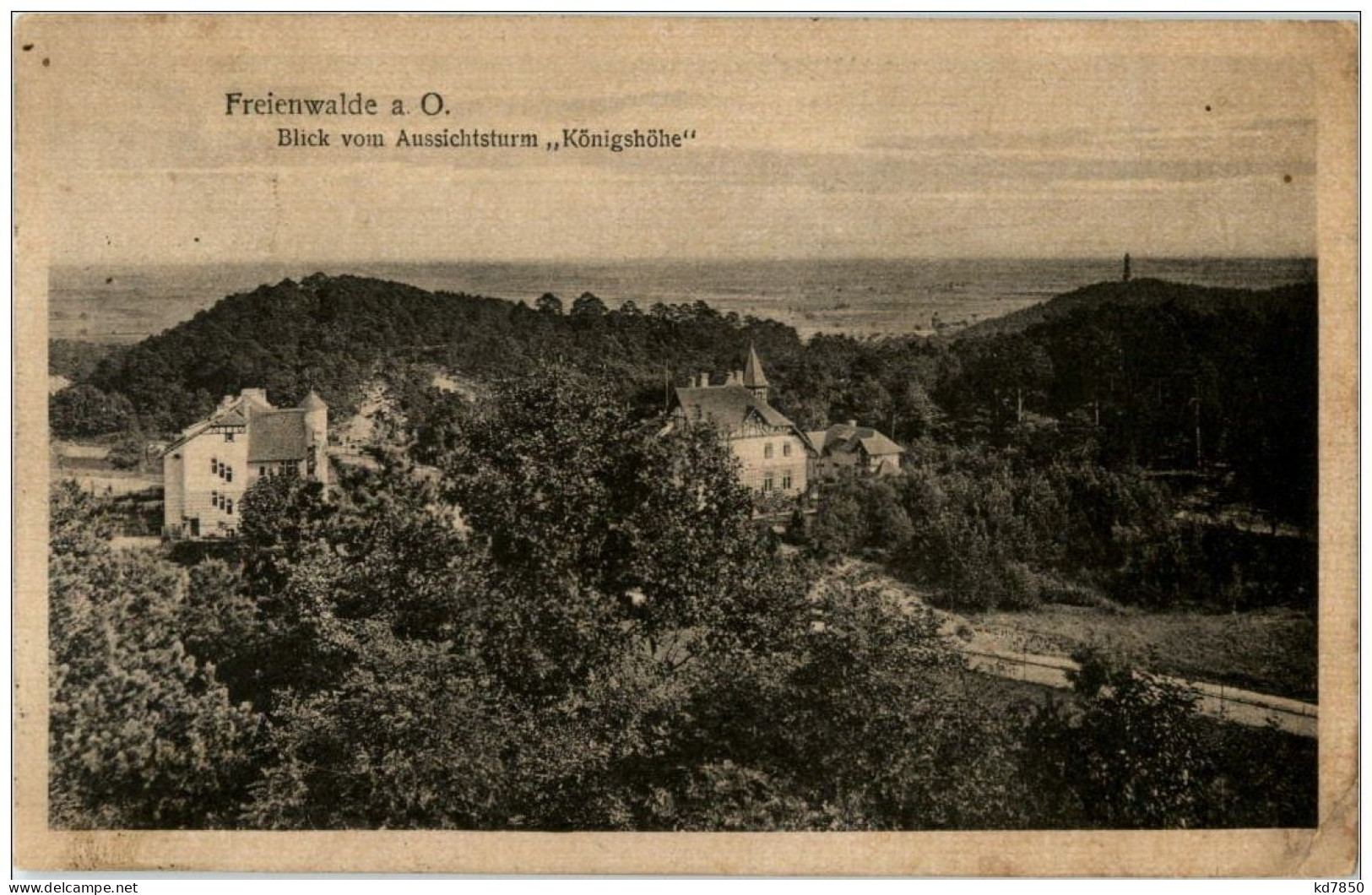 Freienwalde - Blick Vom Aussichtsturm - Bad Freienwalde