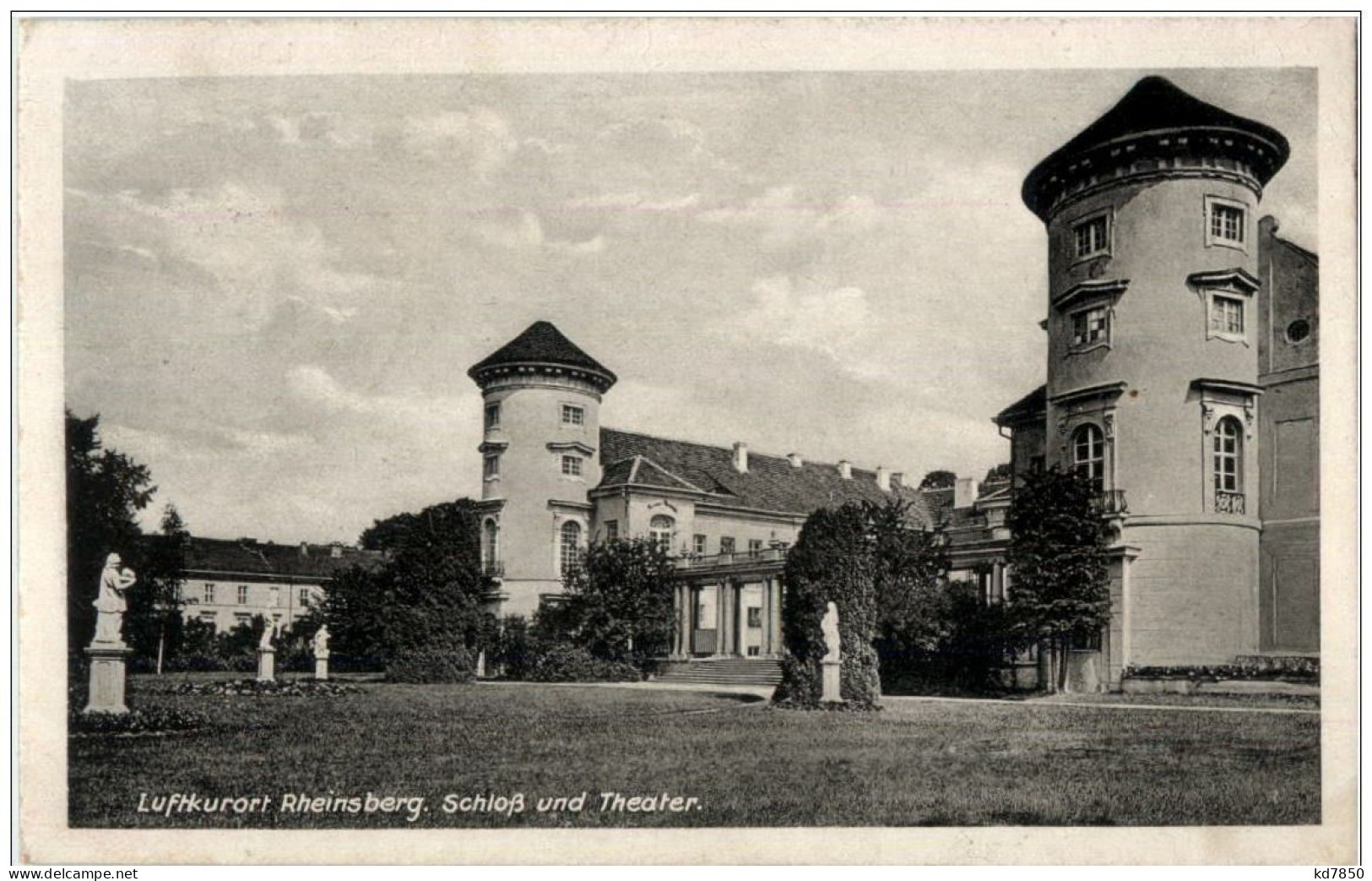 Rheinsberg - Schloss Und Theater - Rheinsberg