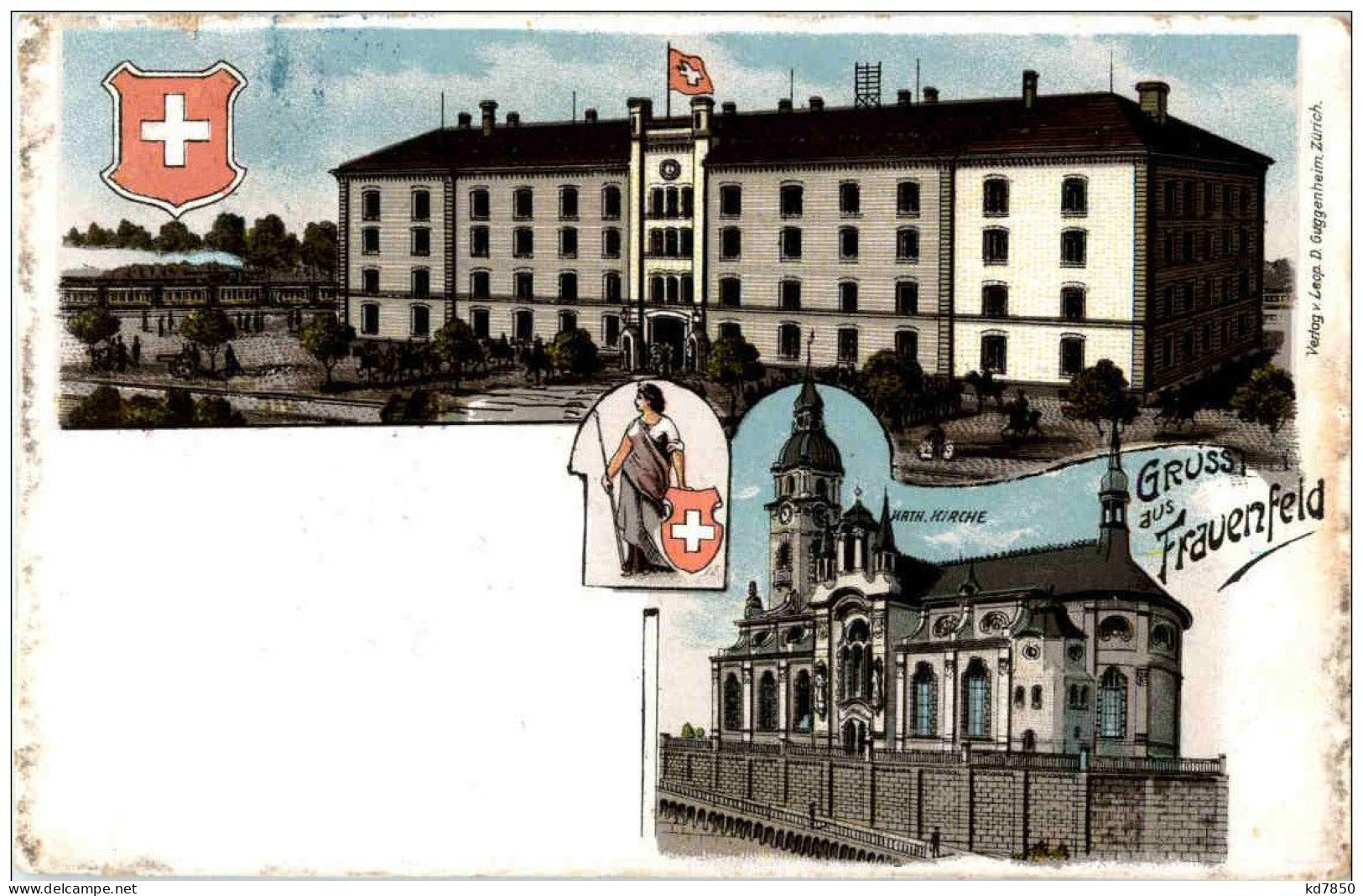 Gruss Aus Frauenfeld - Litho - Frauenfeld