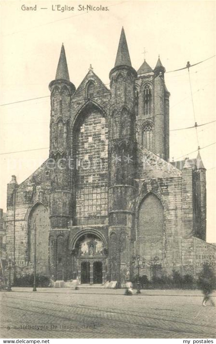 73337180 Gand Belgien Eglise Saint Nicolas Gand Belgien - Sonstige & Ohne Zuordnung