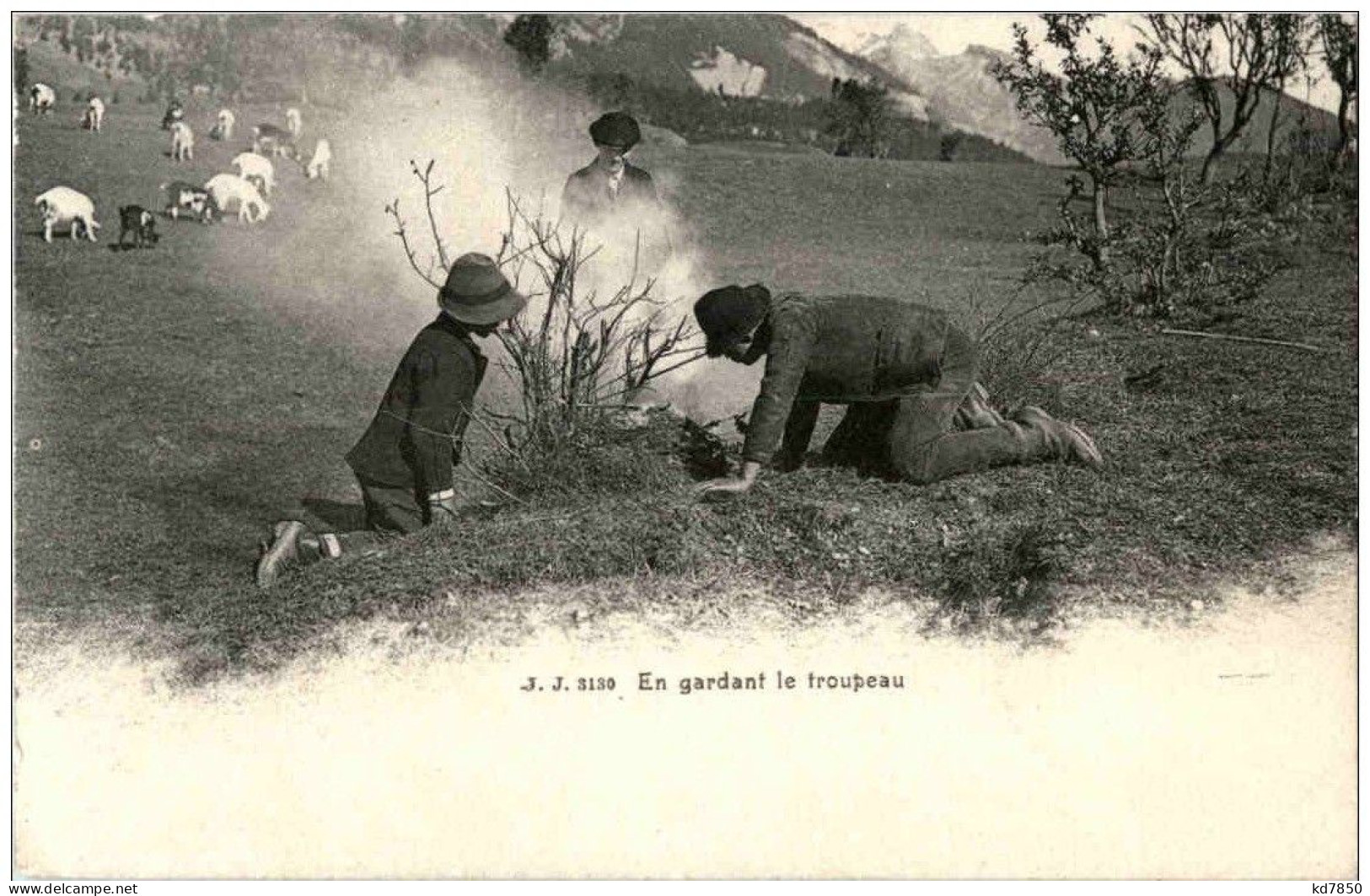 En Gardant Le Troupeau - Sonstige & Ohne Zuordnung