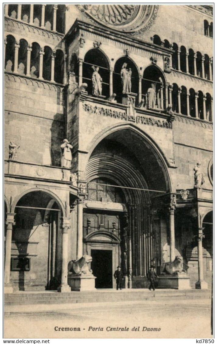 Cremona - Porta Centrale Del Duomo - Other & Unclassified