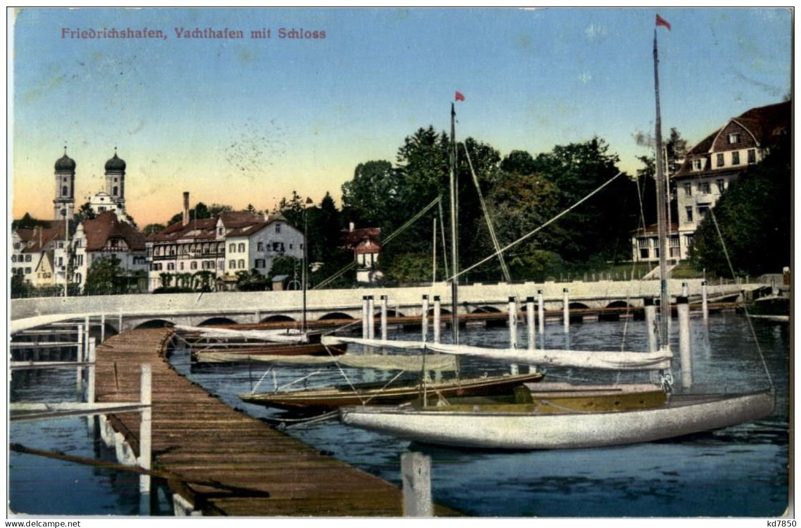 Friedrichshafen - Yachthafen Mit Schloss - Friedrichshafen