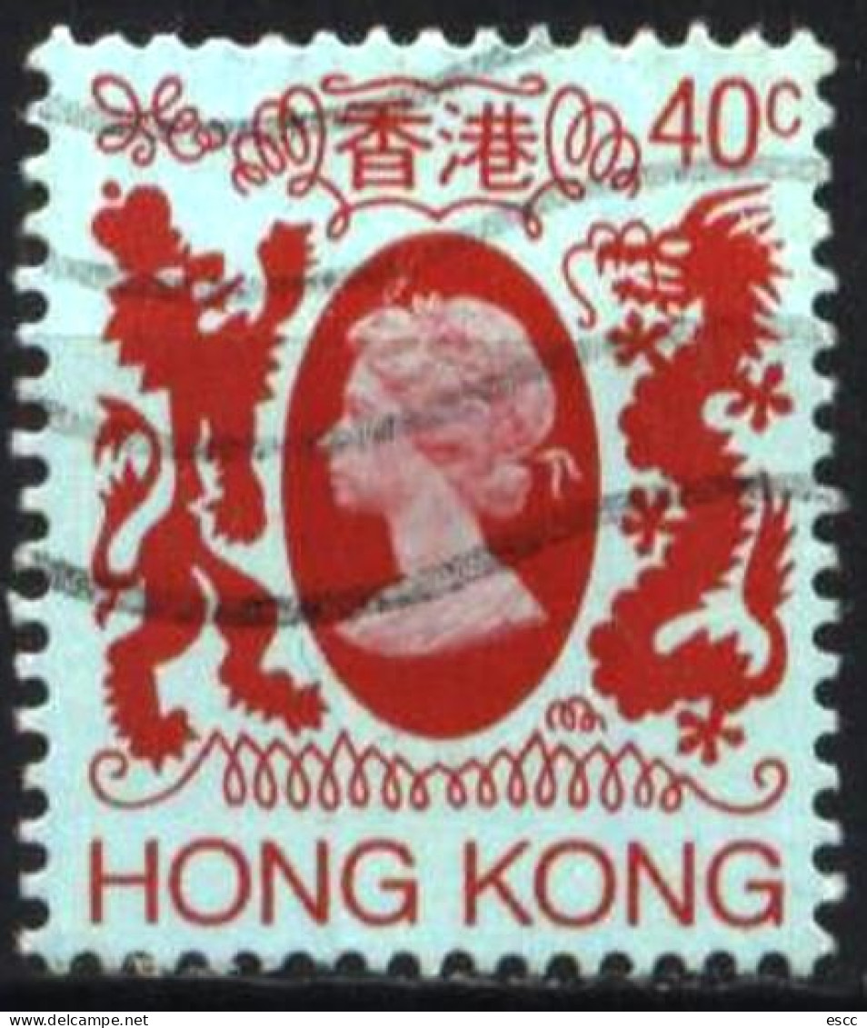 Used Stamp  Queen Elizabeth II 1982 From Hong Kong - Koniklijke Families