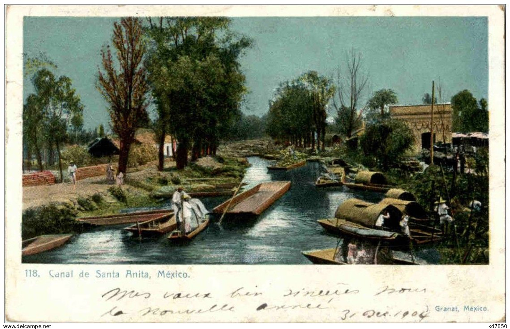 Canal De Santa Anita - Mexique