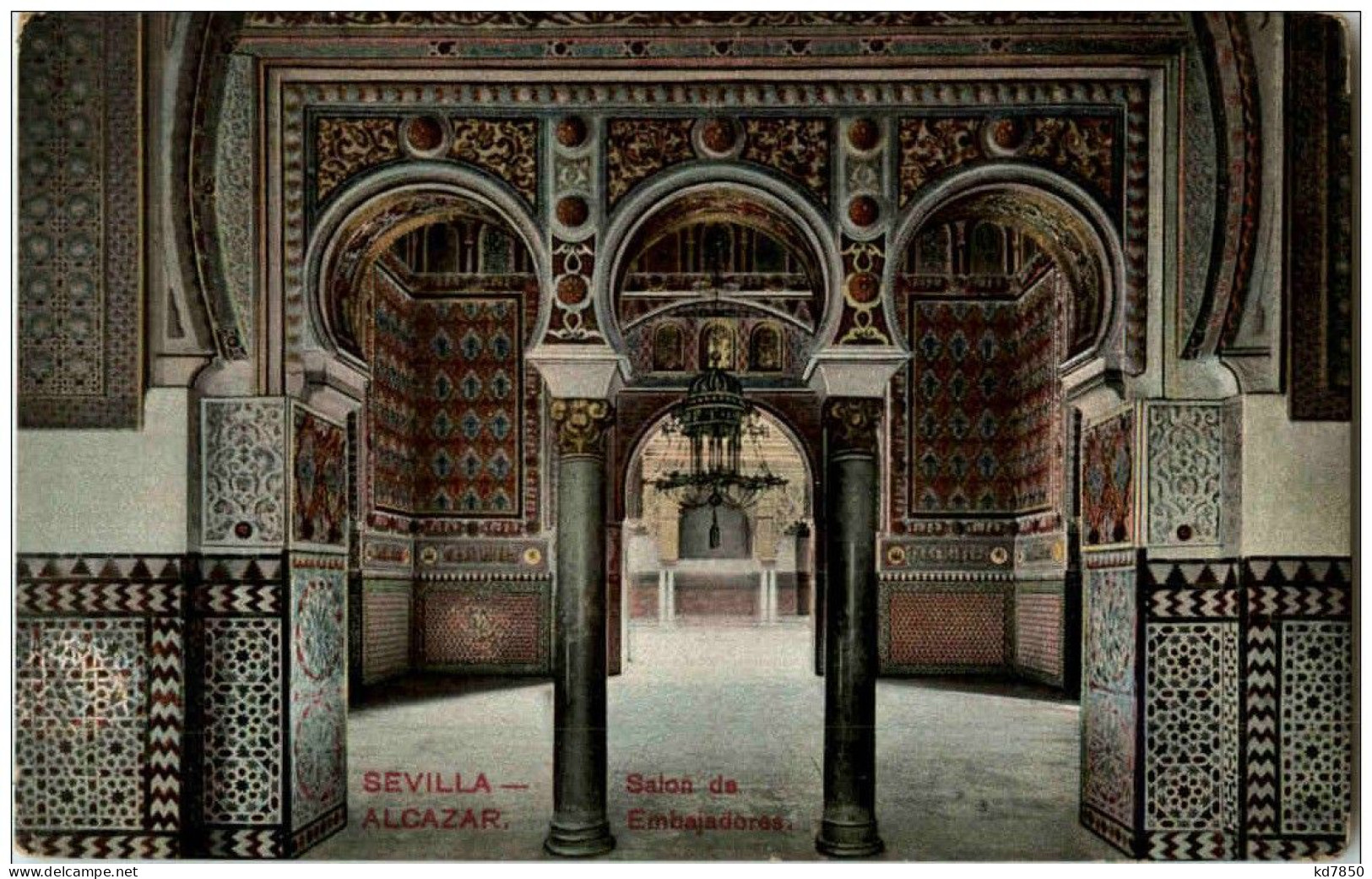 Sevilla - Alcazar - Salon De Embajadores - Sevilla (Siviglia)