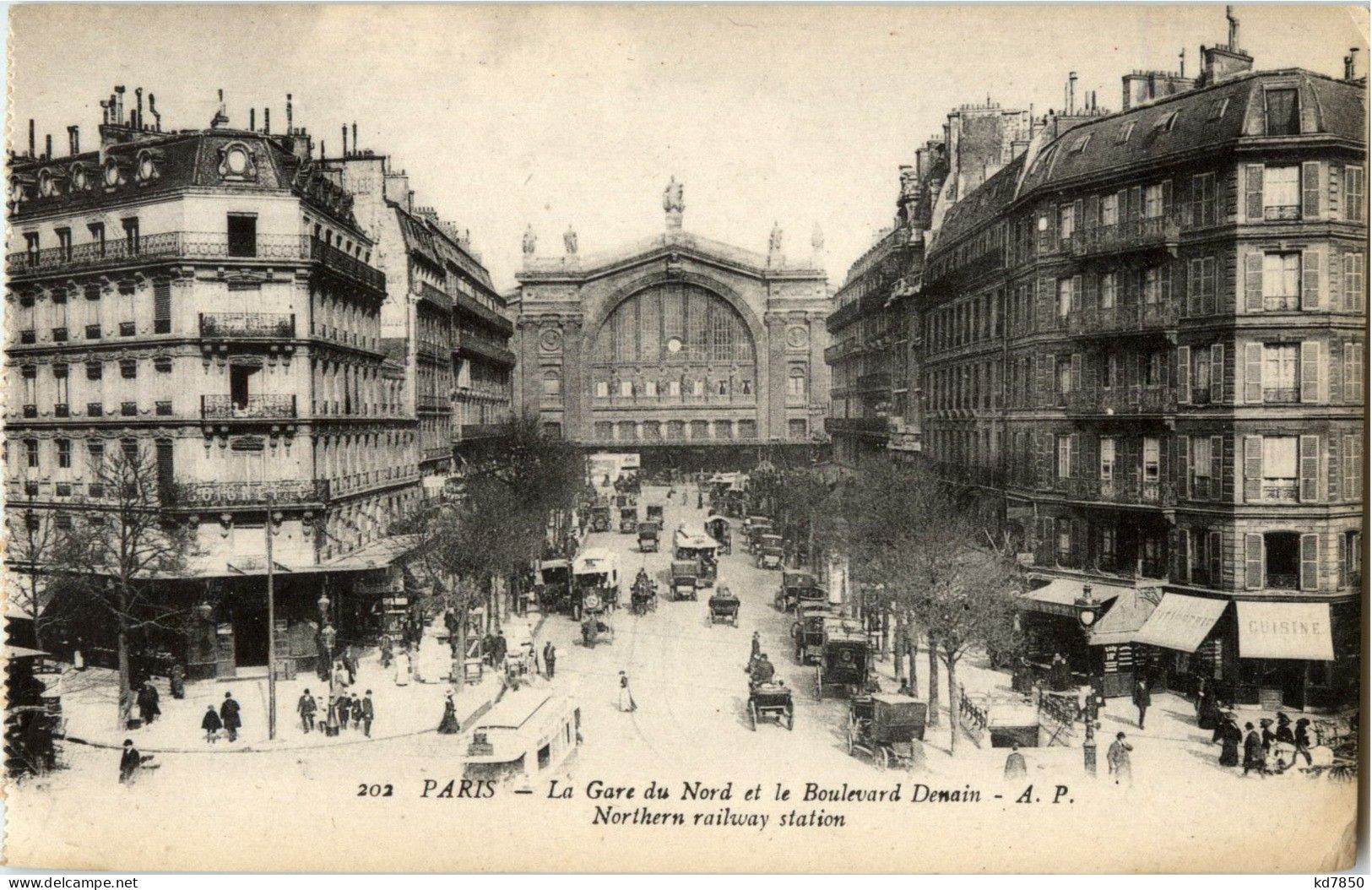 Paris - Gare Du Nord - Pariser Métro, Bahnhöfe