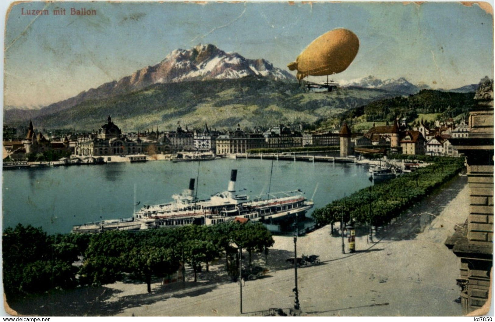 Luzern Mit Ballon - Lucerna