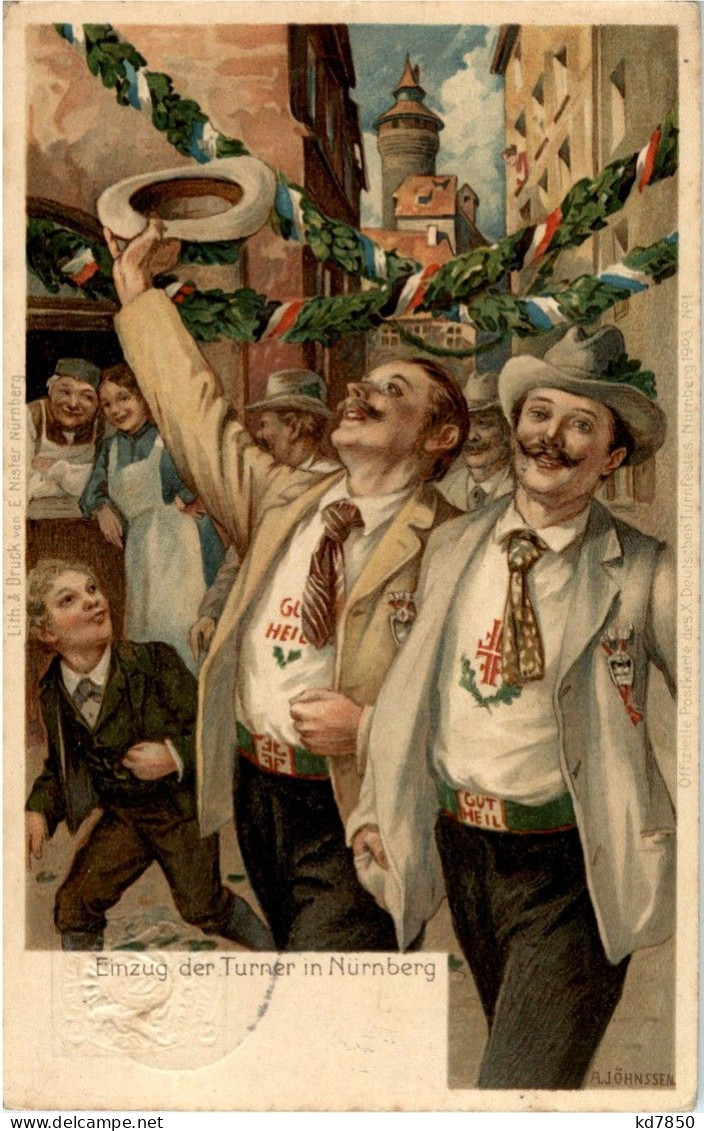 Nürnberg - Deutsches Turnfest 1903 - Ganzsache - Nuernberg