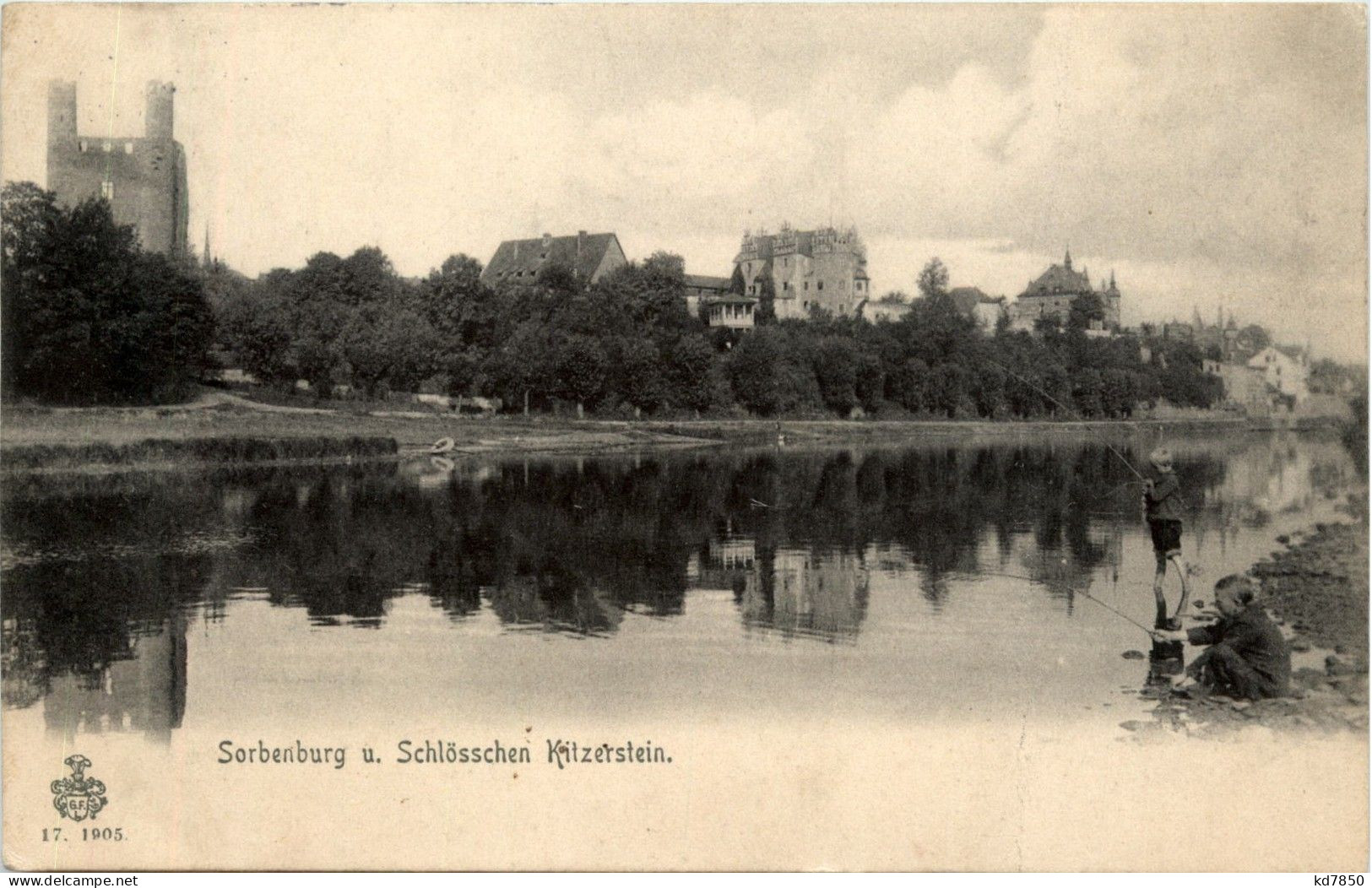 Saalfeld - Sorbenburg U. Schlösschen Kitzerstein - Saalfeld