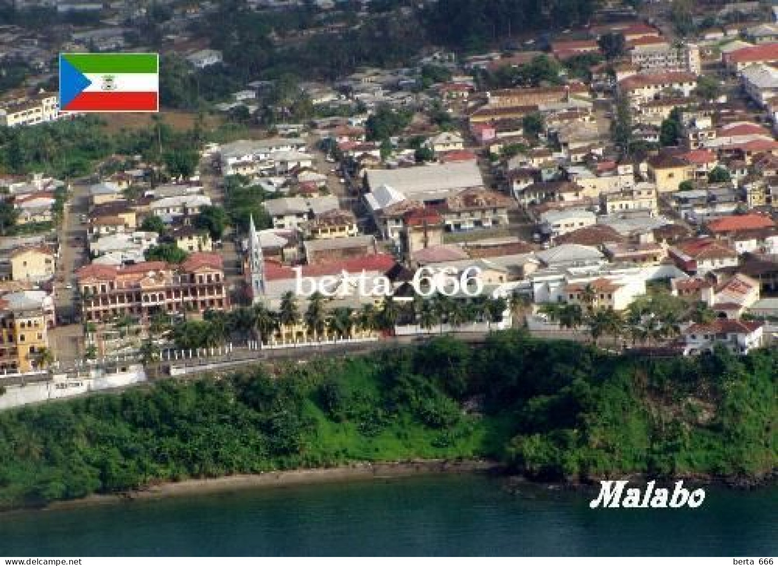 Equatorial Guinea Malabo New Postcard - Equatoriaal Guinea