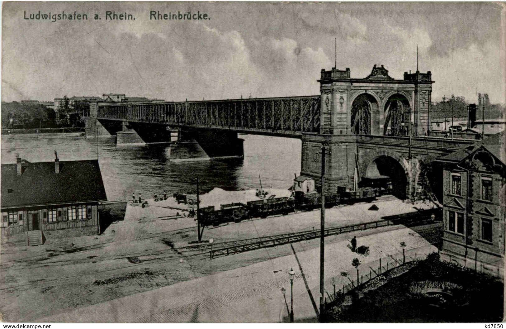 Ludwigshafen - Rheinbrücke - Ludwigshafen