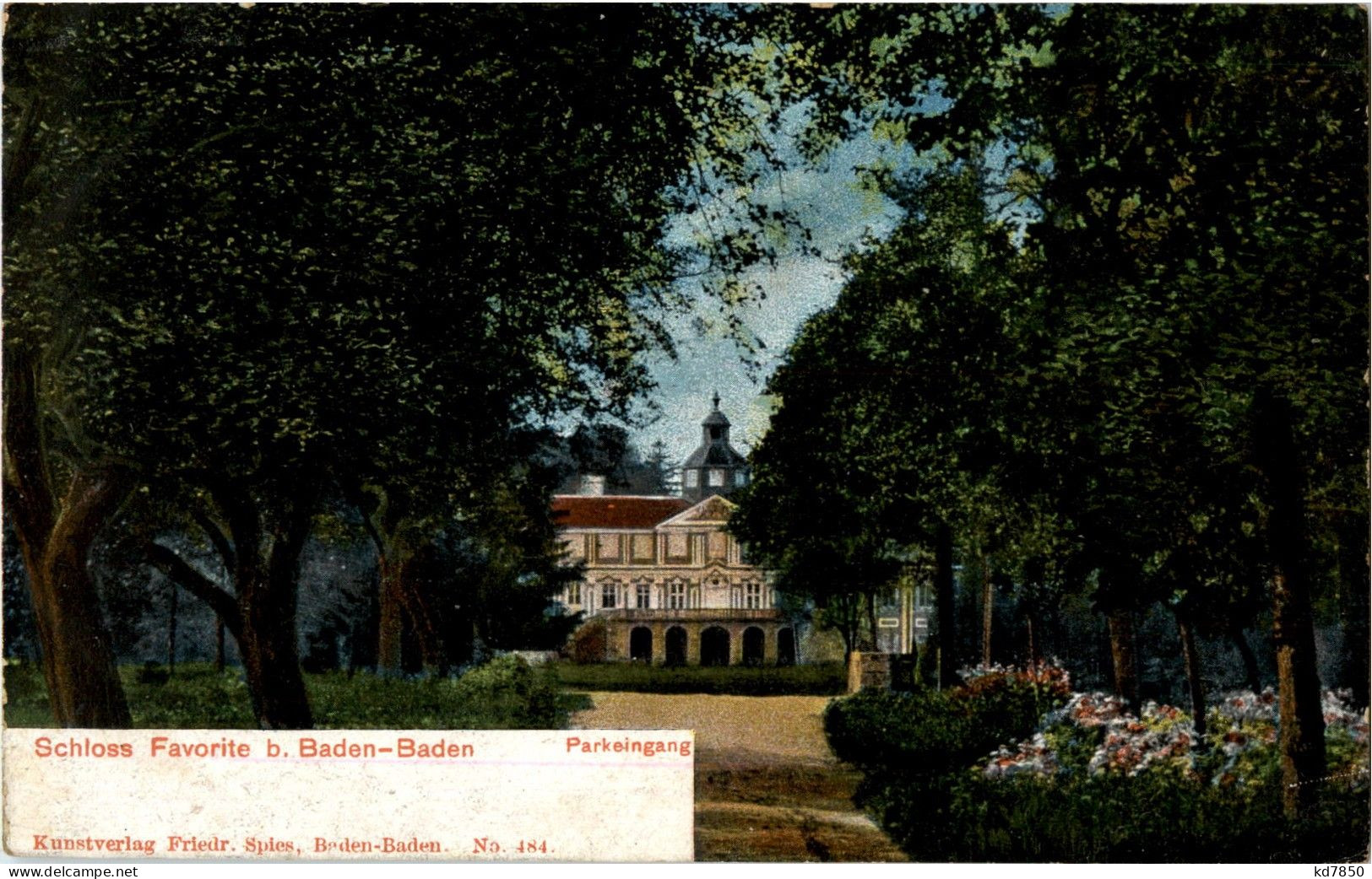 Baden-Baden - Schloss Favorite - Baden-Baden