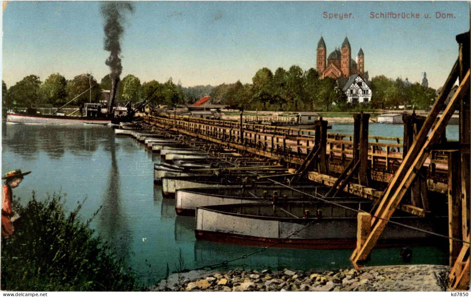 Speyer - Schiffbrücke - Speyer