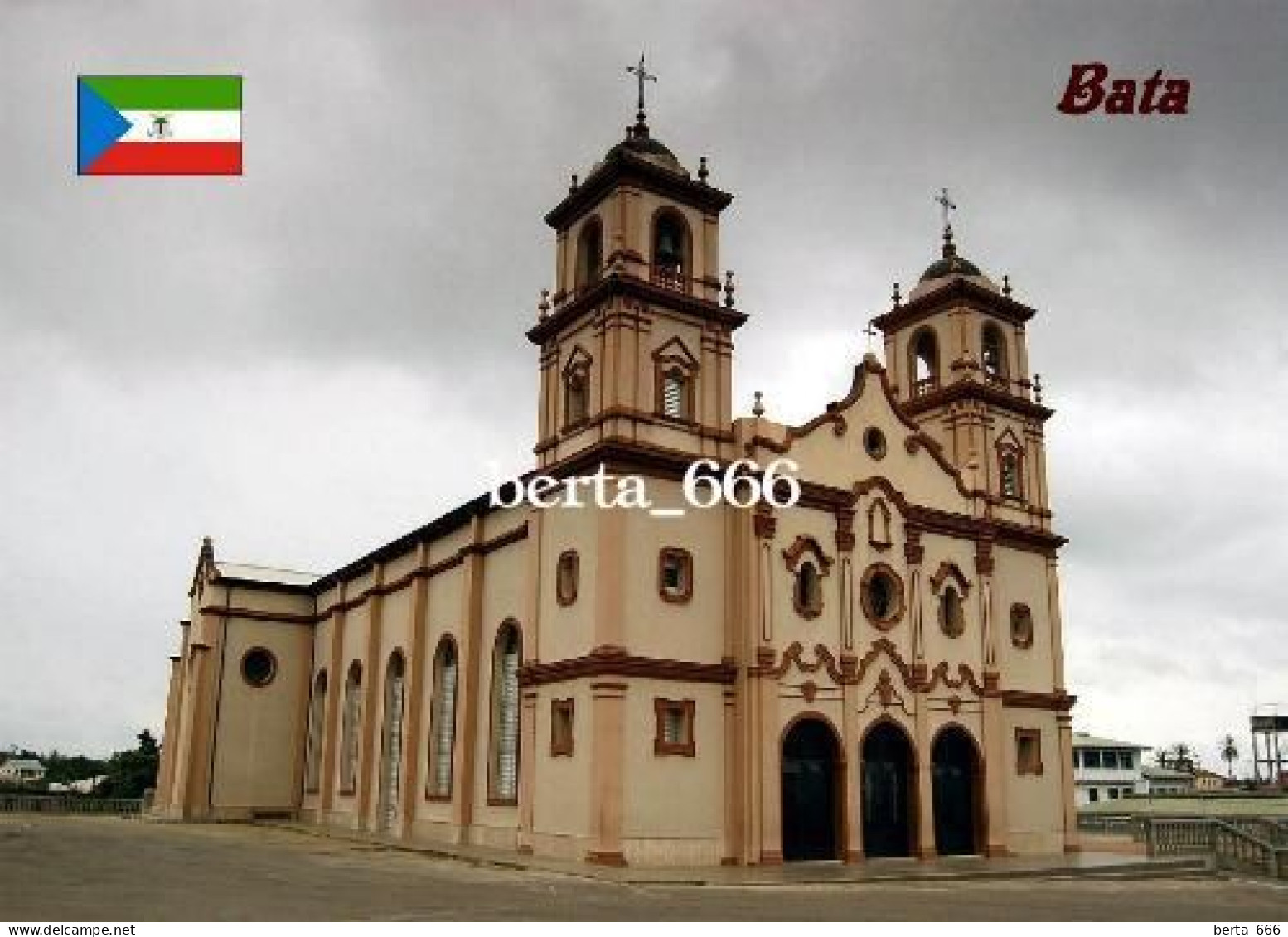 Equatorial Guinea Bata Cathedral New Postcard - Equatoriaal Guinea