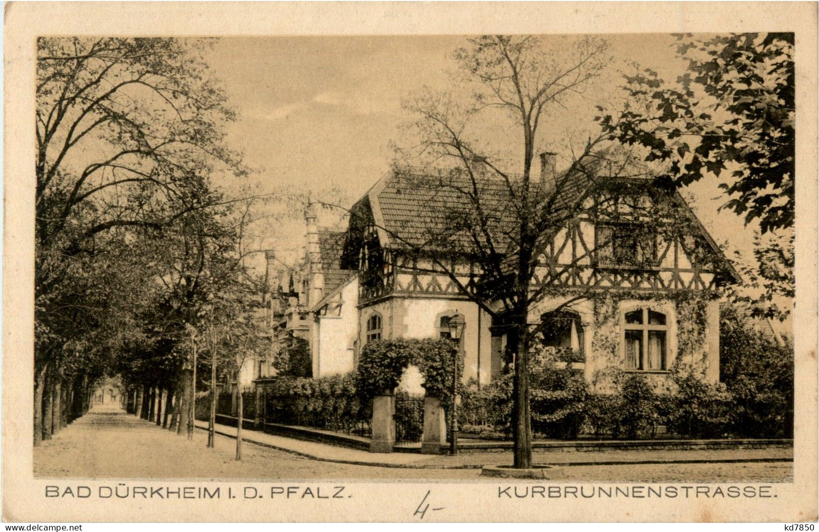 Bad Dürkheim - Kurbrunnenstrasse - Bad Duerkheim