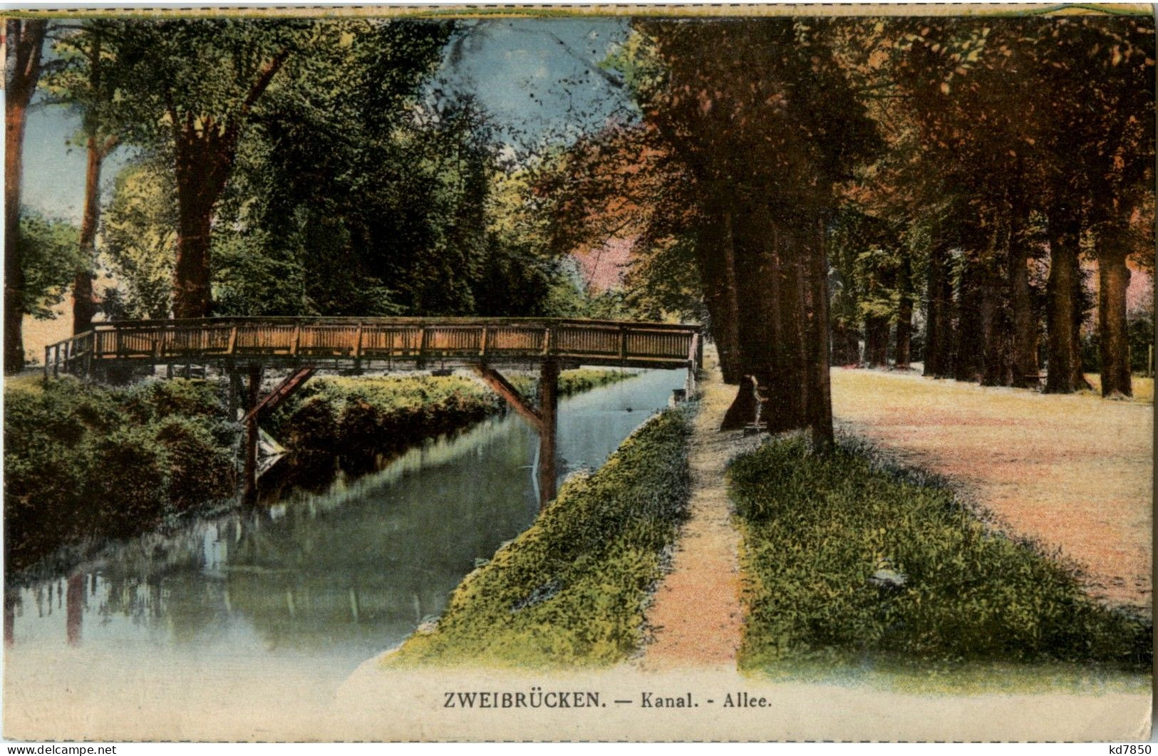 Zweibrücken - Kanal Allee - Zweibrücken