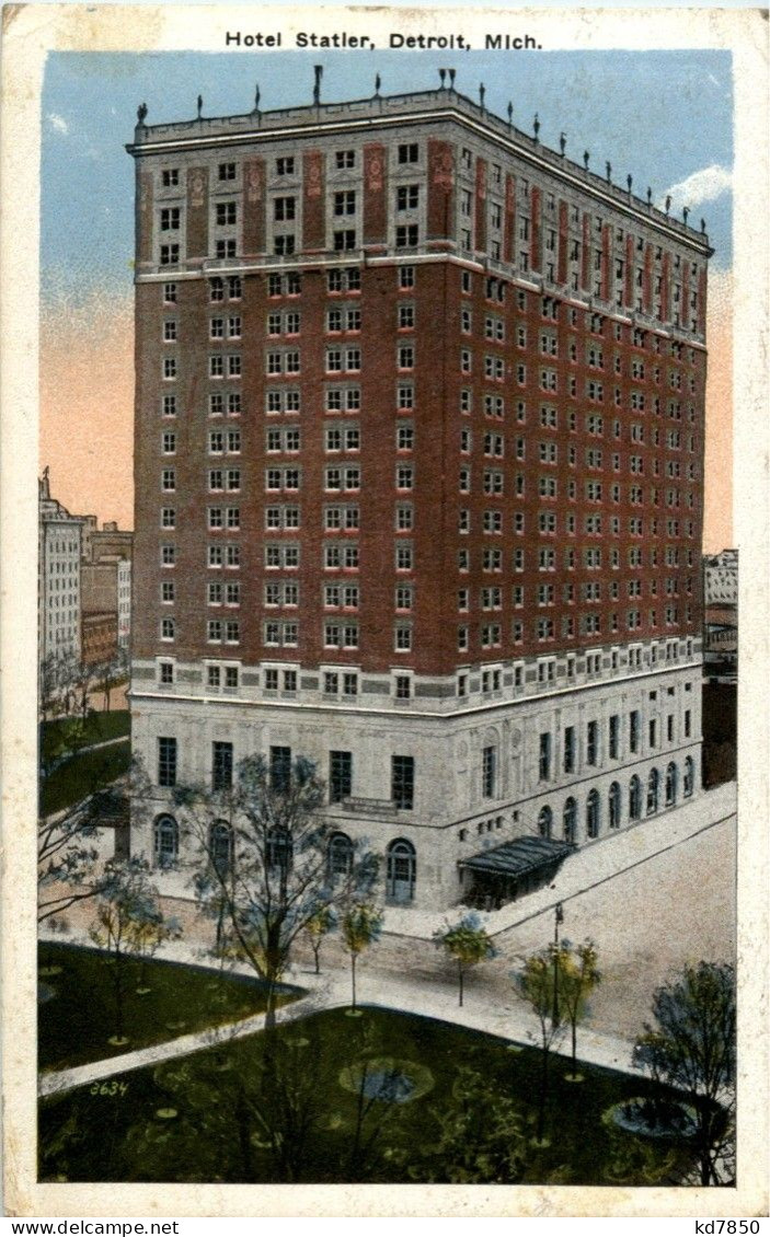 Detroit - Hotel Statler - Detroit