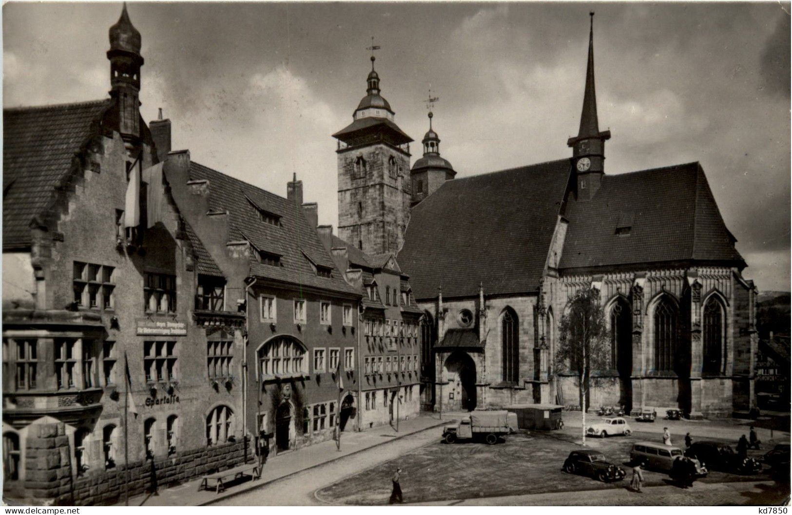 Schmalkalden - Altmarkt Mit Rathaus - Schmalkalden