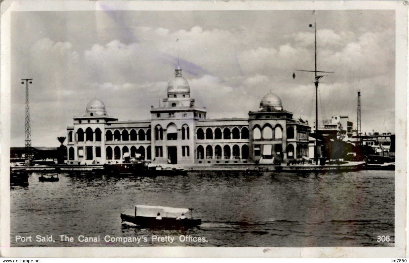 Port Said - The Canal Companys Pretty Offices - Port-Saïd