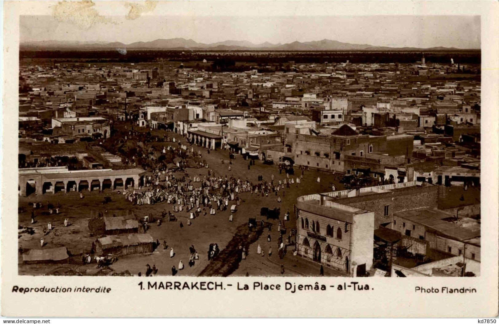 Marrakech - La Place Djemaa Al Tua - Marrakech