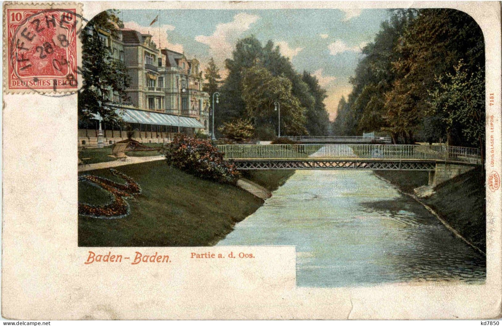 Baden-Baden - Partie An Der Oos - Baden-Baden