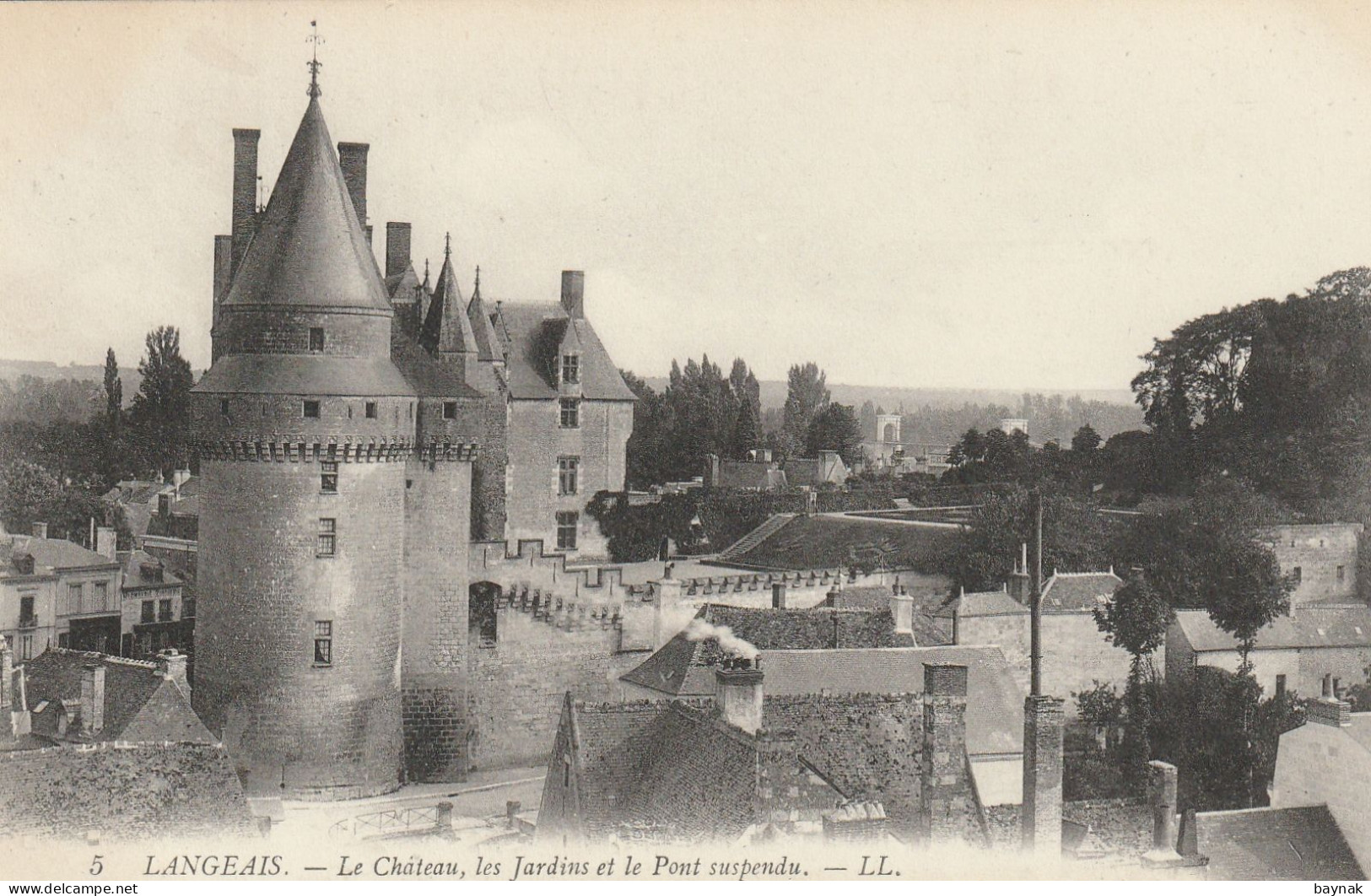 FR3112  --  LANGEAIS  --  LE CHATEAU , LES JARDINS ET LE PONT USPENDU - Langeais