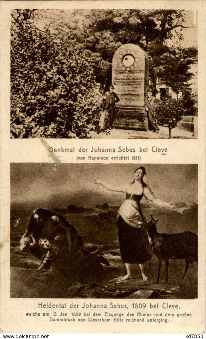 Denkmal Der Johanna Sebus Bei Cleve - Kleve