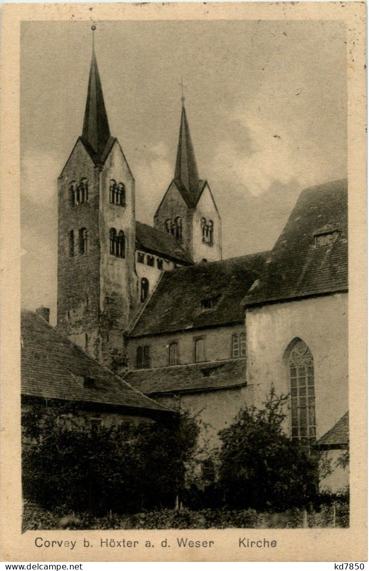 Corvey Bei Höxter - Kirche - Höxter