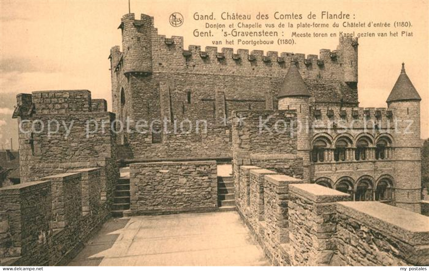 73336714 Gand Belgien Chateau Des Comtes De Flandre Schloss Gand Belgien - Sonstige & Ohne Zuordnung