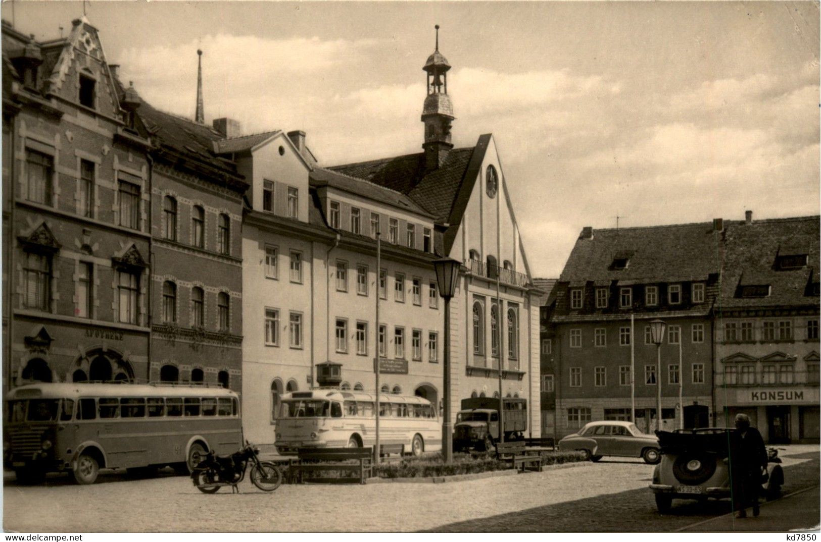 Kahla/Thür. - Markt Mit Rathaus - Kahla