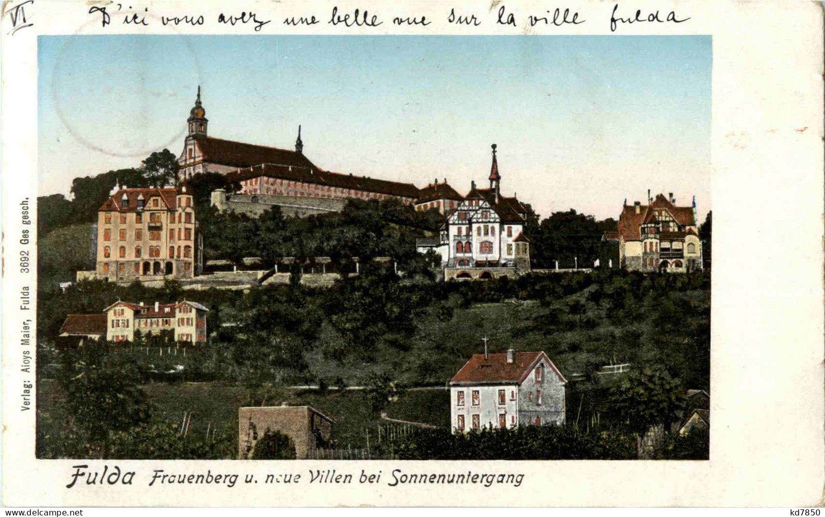 Fulda - Frauenberg Und Neue Villen - Fulda