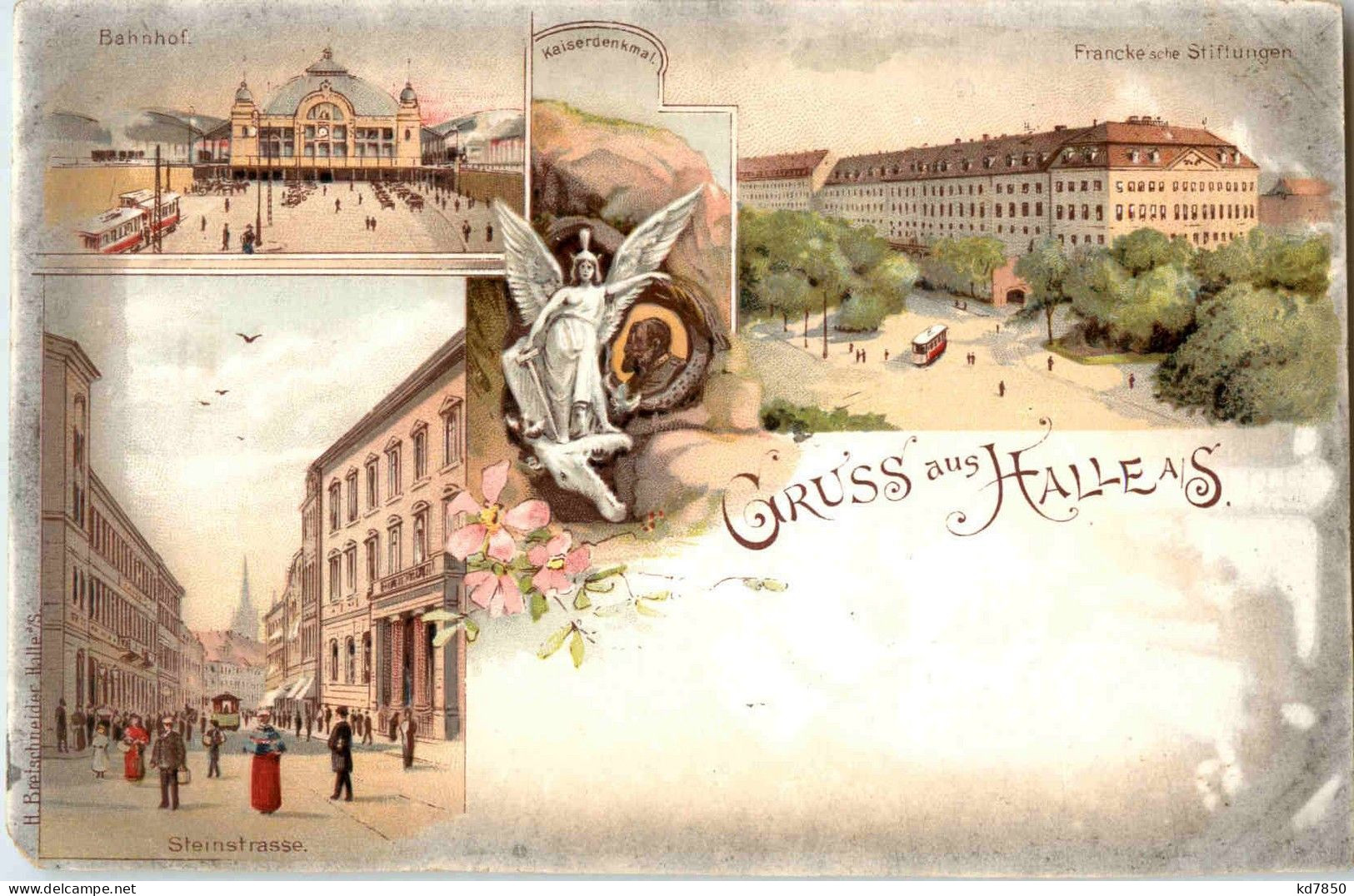 Halle - Litho - Halle (Saale)