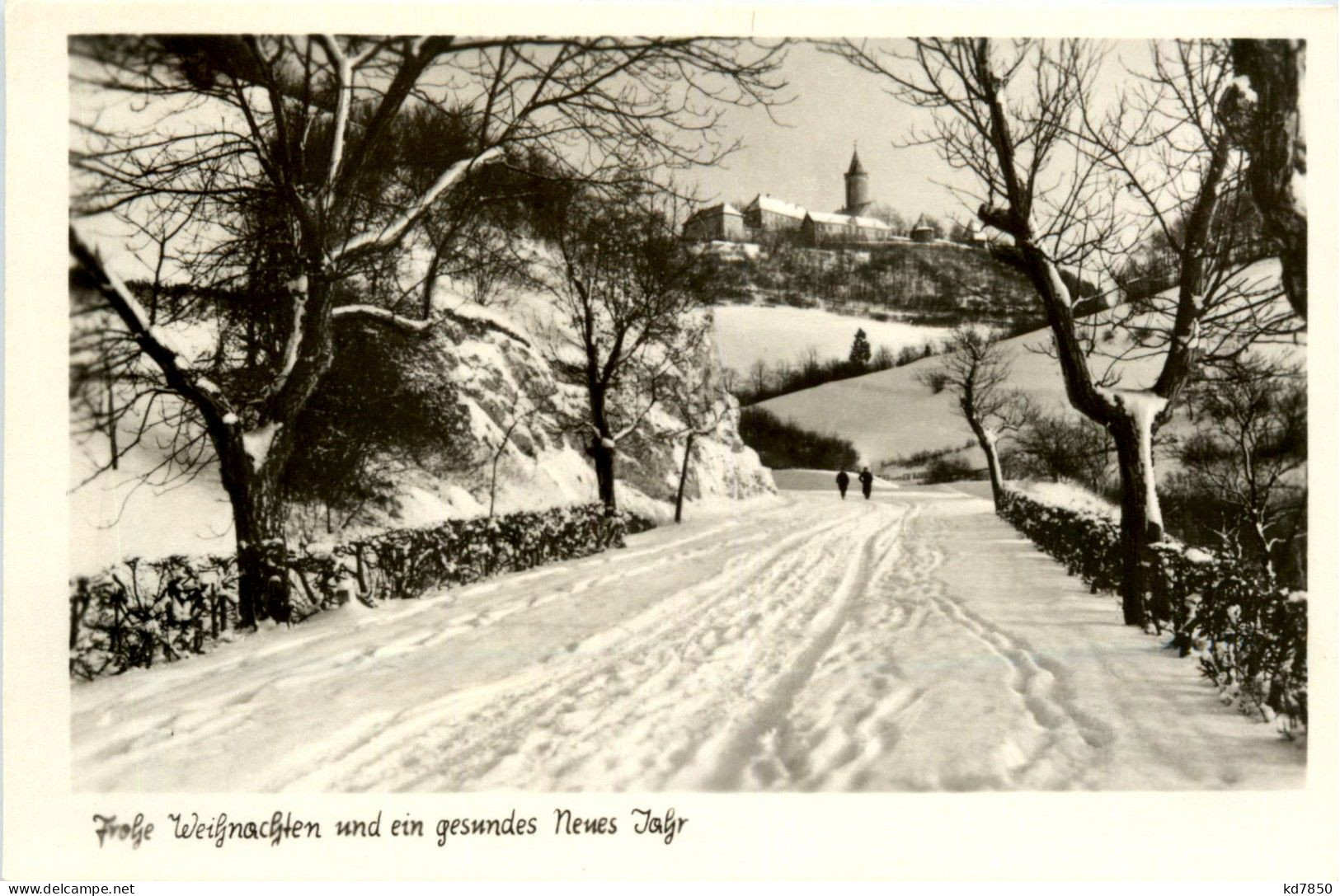 Kahla/Thür. - Leuchtenburg Frohe Weihnachten - Kahla