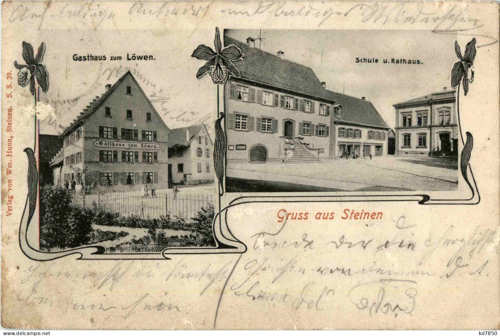 Gruss Aus Steinen - Gasthaus Zum Löwen - Lörrach