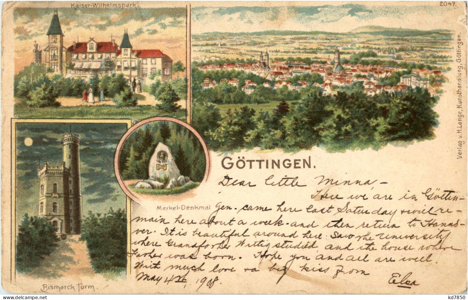 Göttingen - Litho - Goettingen