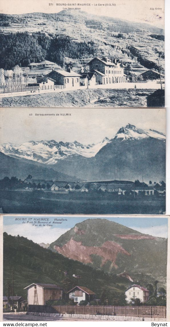 73 BOURG SAINT MAURICE 3 CARTES - Bourg Saint Maurice