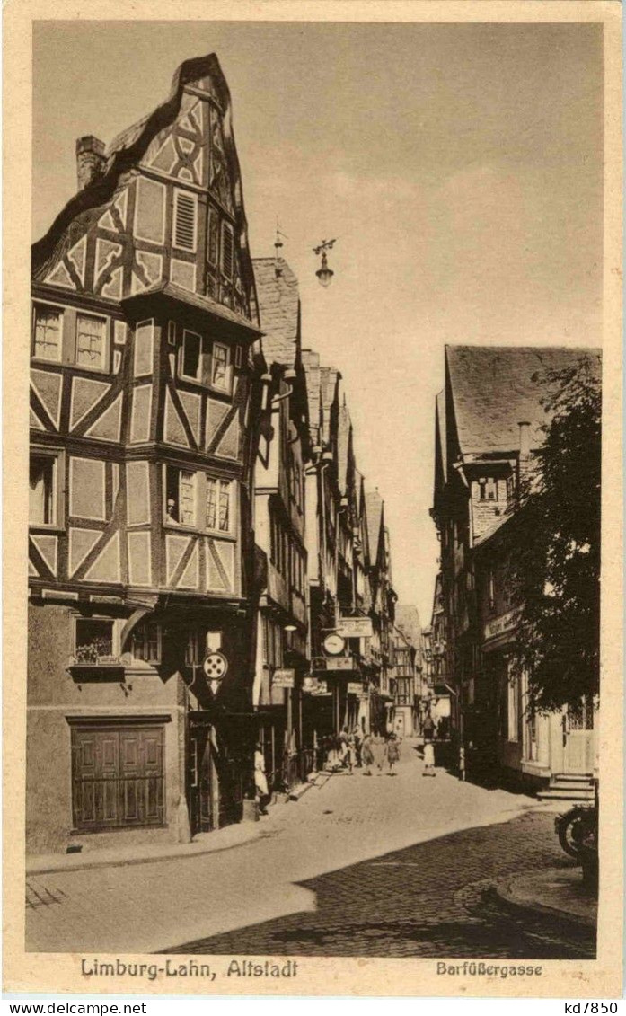 Limburg Lahn - Barfüssergasse - Limburg