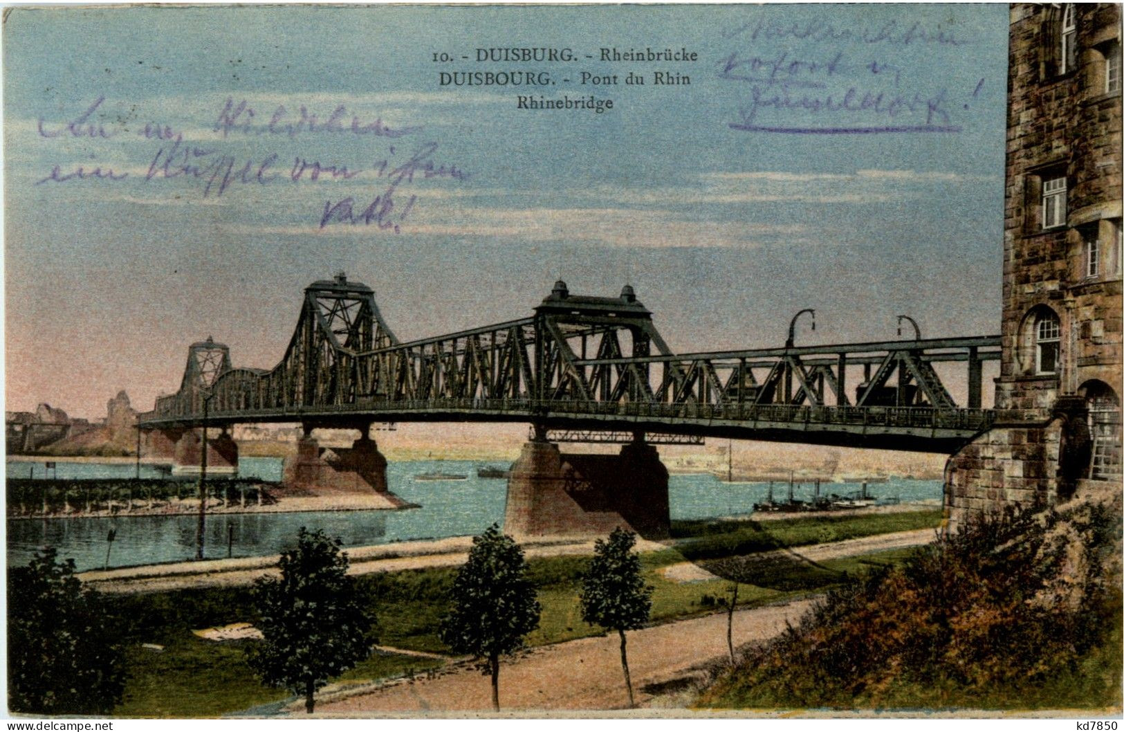 Duisburg - Rheinbrücke - Duisburg