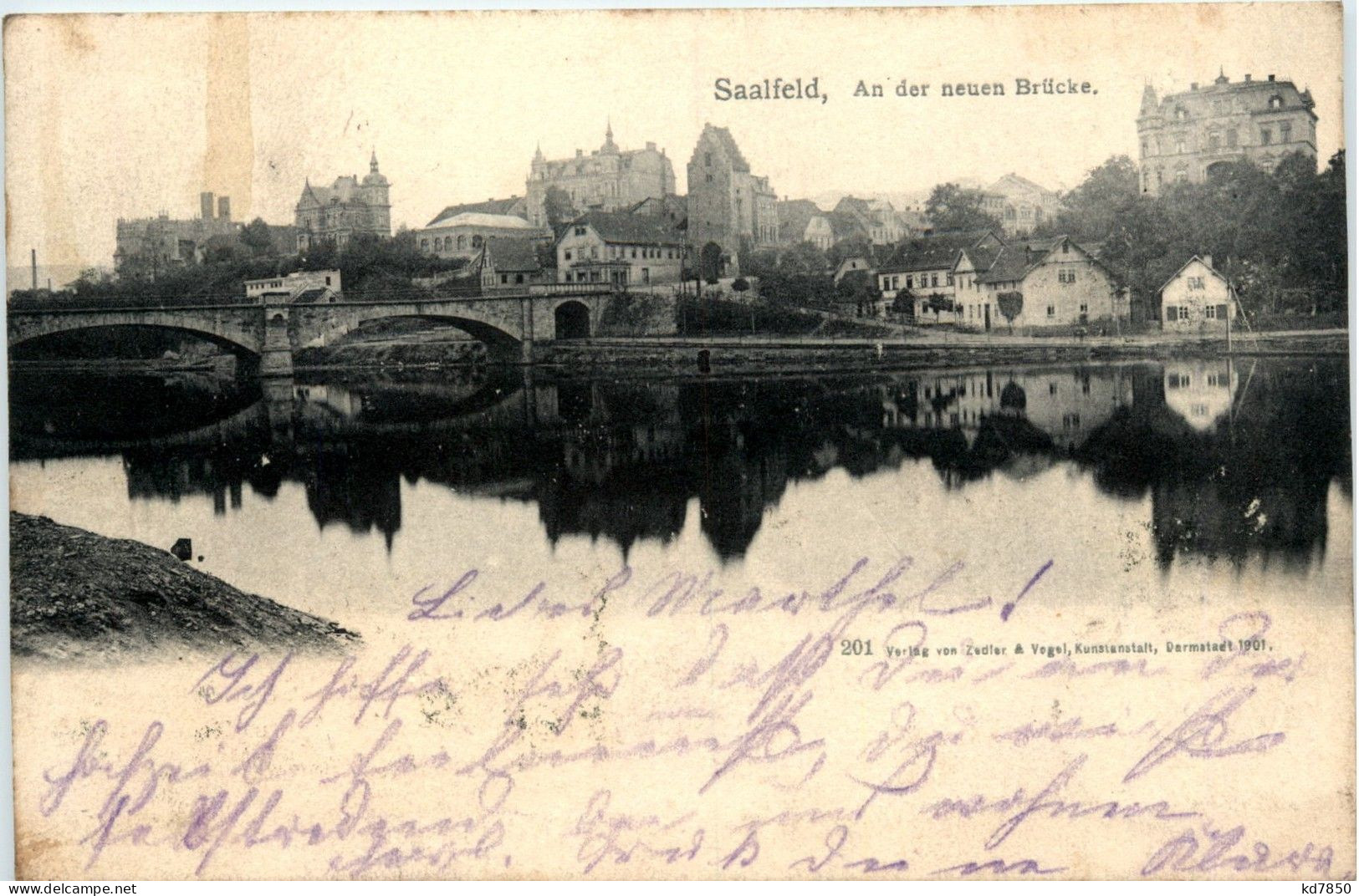 Saalfeld/Saale - An Der Neuen Brücke - Saalfeld