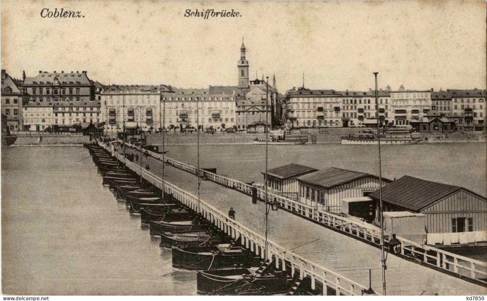 Koblenz - Schiffbrücke - Koblenz