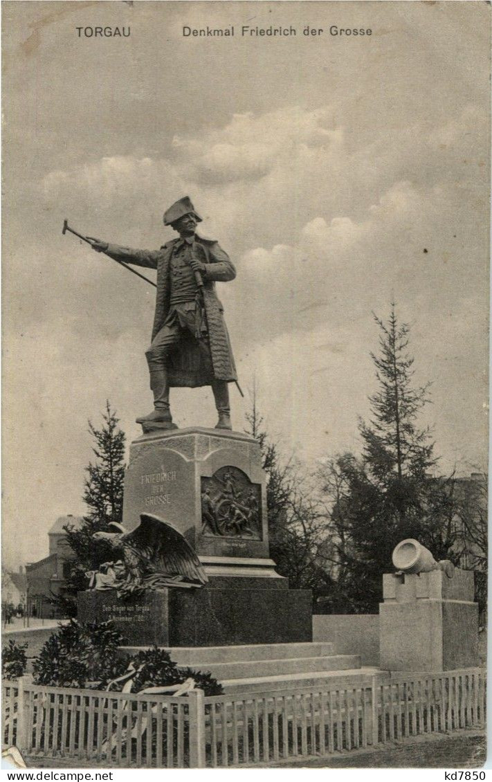 Torgau - Denkmal Friedrich Der Grosse - Torgau