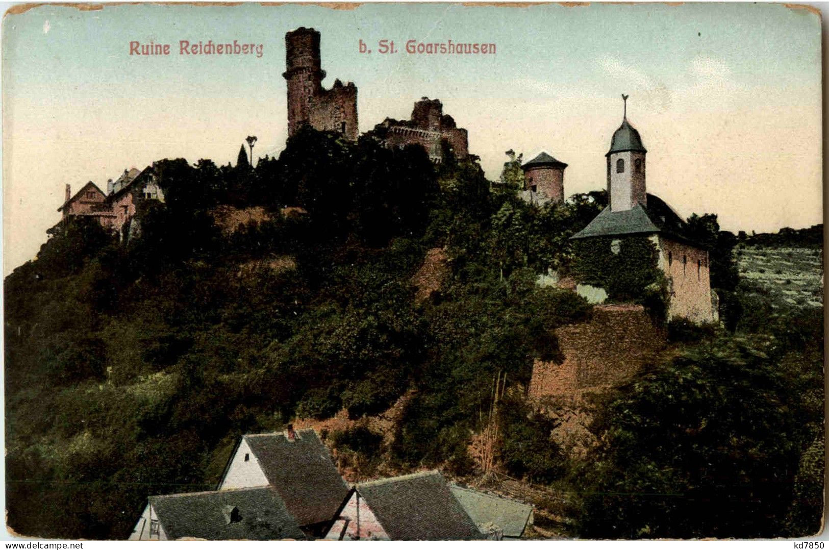 St. Goarshausen - Ruine Reichenberg - St. Goar